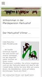 Mobile Screenshot of markushof-villmar.de